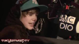 Justin Bieber- Freestyle Rap on Tim Westwood TV.&amp;rlm;.mp4