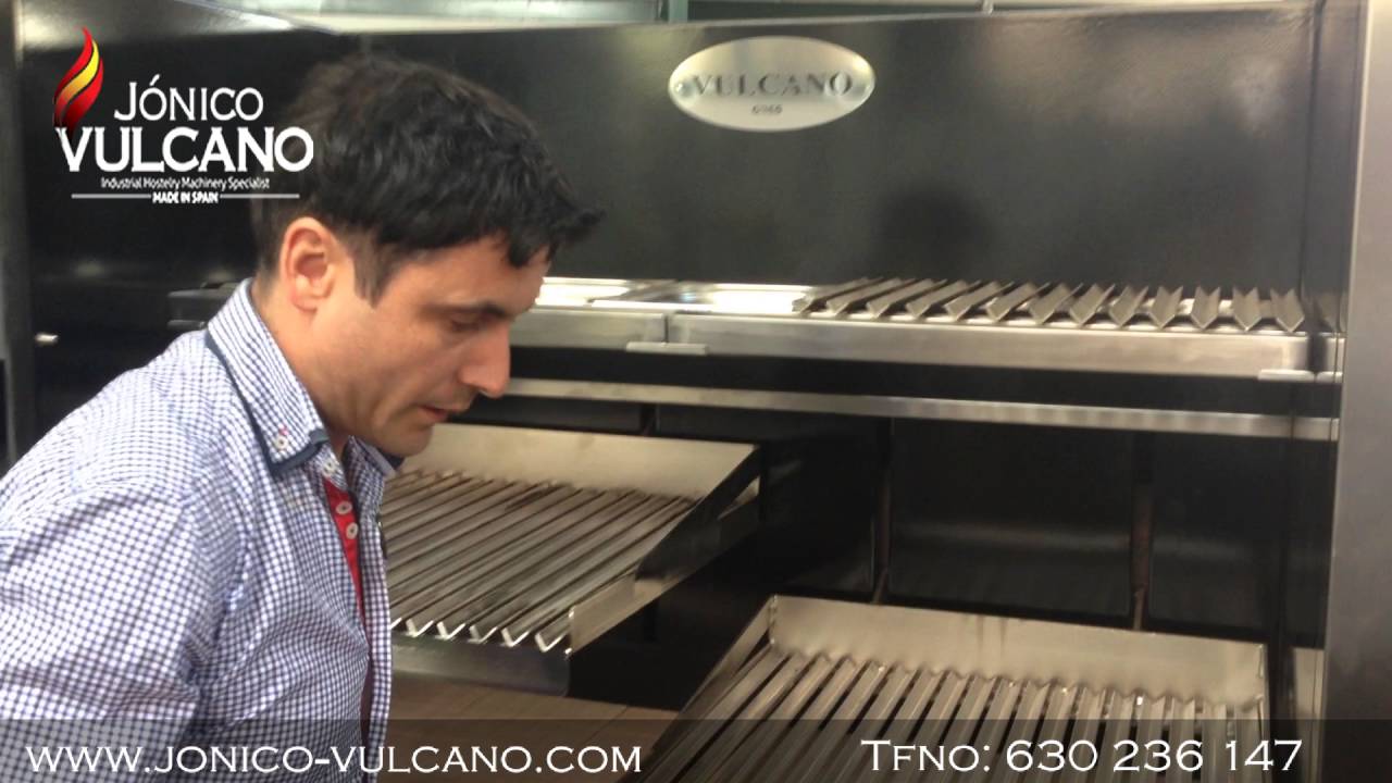 Fabricación Parrilla jonico-vulcano en restaurante asador alcorte en Galicia