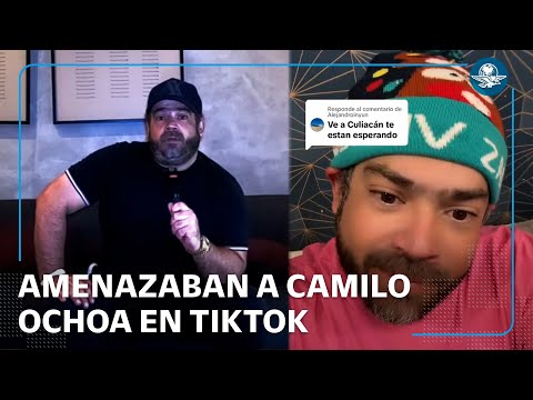 Así respondía en Tiktok a amenazas el influencer Camilo Ochoa, alias el “Alucín”