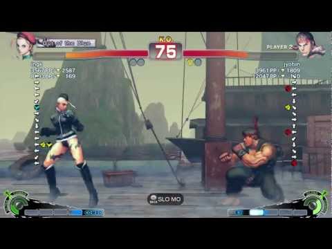 ingk (Cammy) vs jyobin (Dat Roo) AE2012 Ranked Match *720p HD*