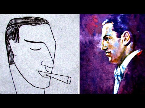 George Gershwin Plays Rhapsody in Blue for Solo Piano - Aeolian Piano Rolls, 1920s