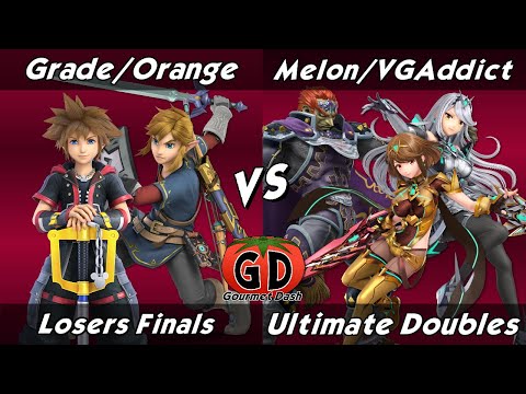 Gourmet Dash #4 - Melon + VGAddict vs Orange + Grade Losers Finals - Ultimate Doubles