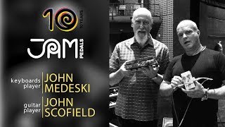 GR JAM pedals | 10th Anniversary Testimonials | Scofield & Medeski 