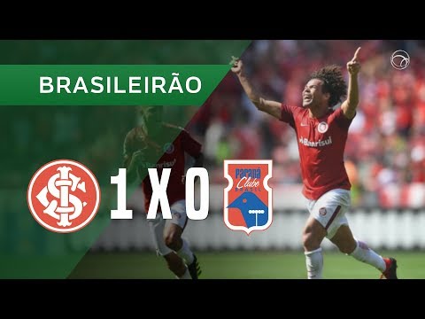 INTERNACIONAL 1 X 0 PARANÁ - GOL - 19/08 - BRASILEIRÃO 2018