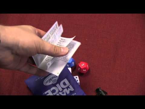 Dice Tower Reviews: Math Dice Powers Practice Edition