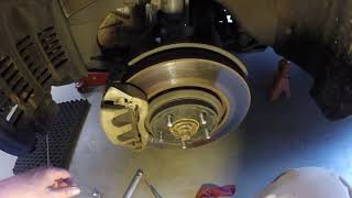 Lexus RX350 Warped Brake Rotors - Removal Tips