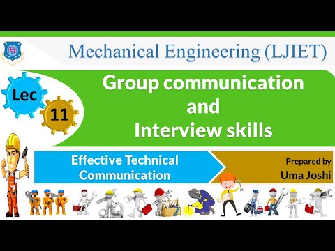 L 01 Basics of communication | Effective Technical Communication | Mechanical