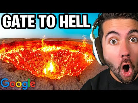 LoverReacts - Worlds STRANGEST Google Earth Discoveries!