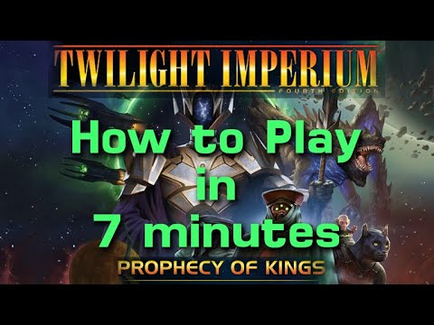 How to Play TI4: Prophecy of Kings in 7 minutes
