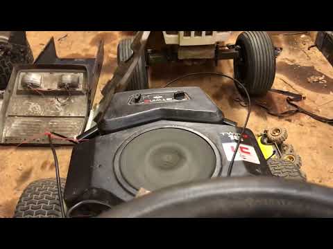 First start of 18hp opposed twin after fixing