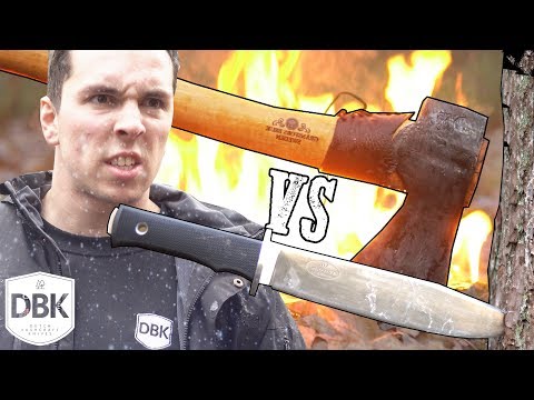 $1000 KNIFE VS AXE! The Ultimate Battle