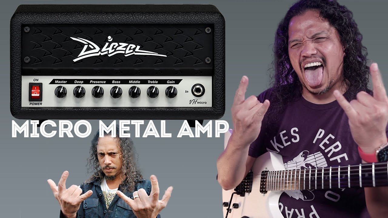 Diezel VH Micro Metal Amp! Perfecto De Castro [NOT Kirk Hammett] - YouTube