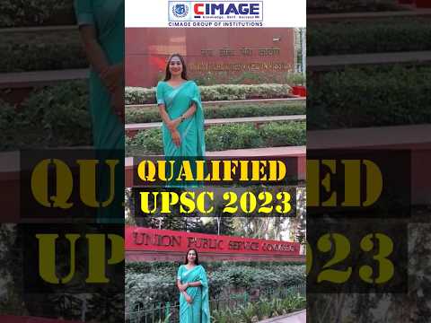 Cimage Alumni Kaushiky kashkap inspiring Life story | UPSC 2023 | Motivational #shorts