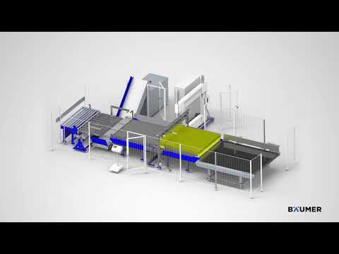 BZM-A Fully automated block trimming machine for mattresses