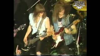 Exodus Piranha Live Combat Tour 1985 by deomonios