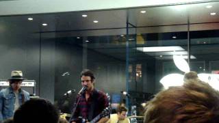 Streets of Heaven-Sam Roberts Band live at Apple Store in Montreal