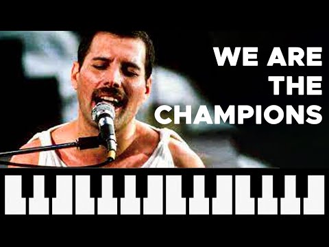 Melódica 👑 Queen 🏆 We are the Champions 🎹 TUTORIAL con NOTAS