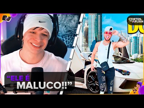 ARUAN REAGE: VLOG DE 1 HORA INDO PRA DUBAI! *tenho 5 horas pra ficar lá e ir embora* (LEO DA HORNET)