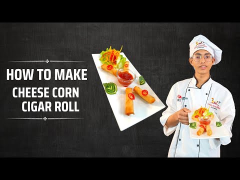 Cheese Corn Rolls - The Perfect Party Snack! Homemade Cheese Corn Rolls Recipe