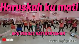 Download lagu AKU SEKUAT HATI BERTAHAN ' HAPPY ASMARA ' HARUSKAH AKU MATI ' (official music live) ||Senam kreasi mp3