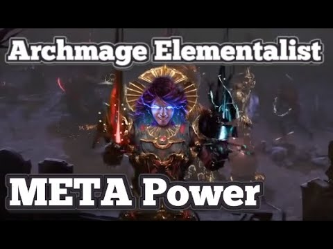 Ball Lightning Archmage Elementalist Build Guide ~ Ultimatum PoE 3.14