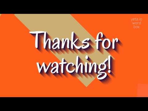 How to say "aethon"! (High Quality Voices)