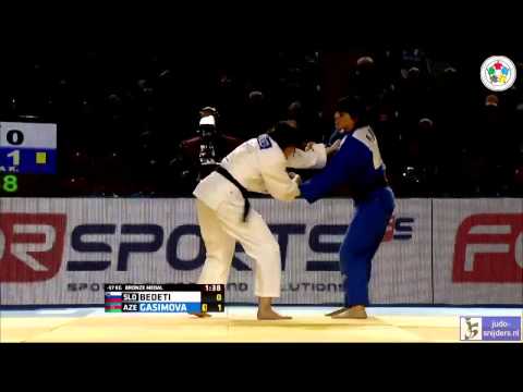 Judo 2014 Grand Prix Tbilisi: Bedeti (SLO) - Gasimova (AZE) [-57kg] bronze
