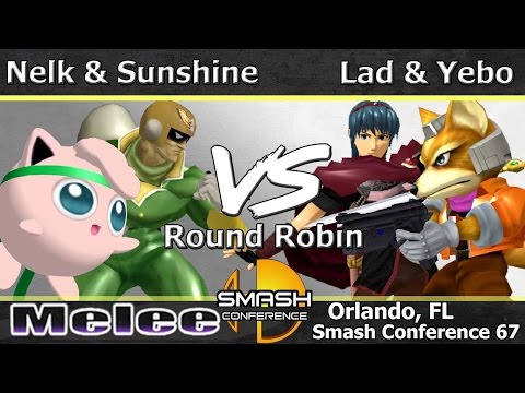Nelk & SunshineStateFishing vs. Lad & Yobe - Melee Doubles RR - SC67
