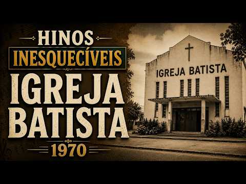 HINOS INESQUECÍVEIS DA IGREJA BATISTA • ANOS 1970 | Uma Experiência Sonora Inspirada na Época