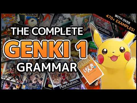 The Complete GENKI 1 Grammar: Video(Game) Textbook