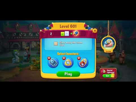 Fishdom gameplay level 601