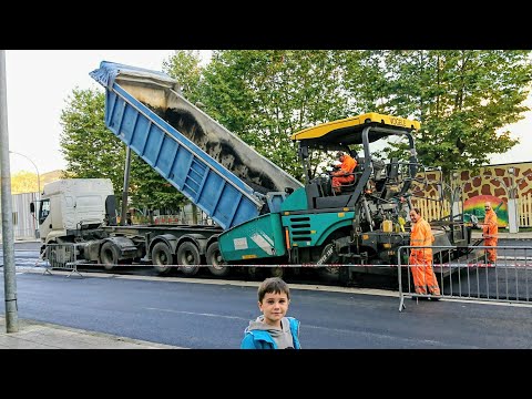 HOW TO PERFECT A ROAD OR PAVEMENT | MACHINERY FOR ASFALTAR WORKING