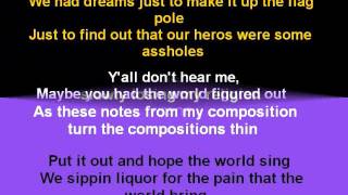 J. Cole-See World w/ Lyrics on Screen