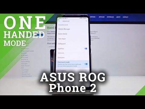 How to Enable One-Handed Mode in Asus Rog Phone 2 - Mini Screen View