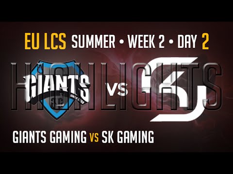 Giants vs SK Gaming HIGHLIGHTS | Week 2 EU LCS Summer Split 2015 S5 | GIA vs SK W2