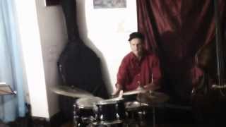 Federico Ughi  Drums solo    1+2+3 Series #39  8/29/15