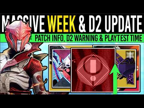 Bungie News: NEW D2 UPDATE & PLAYTEST RUBICON! Patch DETAILS, D2 Warning, New Reset  (24th Feb)