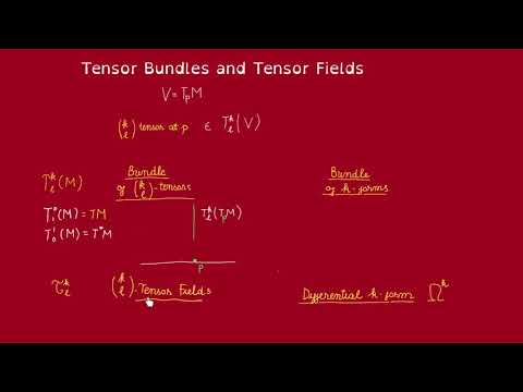 Tensor bundles and Tensor Fields (part 1)