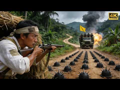 ⚔️【抗日电影】誰都沒想到，守村老漢竟是神槍手，地雷陣炸毀整支日軍車隊！⚔️ Kung fu丨Action丨功夫丨動作丨抗日丨Chinesedrama丨中國電視劇