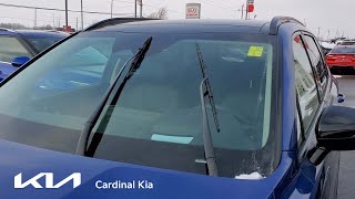 CK - 2021 Kia Sorento - Part 2: Push-Button Start - How To Raise Your Wiper Arm!