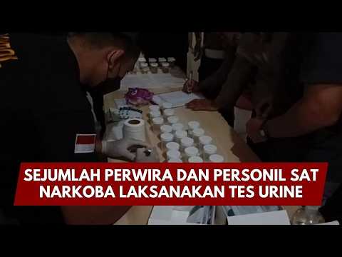 PRESISI UPDATE: SEJUMLAH PERWIRA DAN PERSONIL SAT NARKOBA LAKSANAKAN TES URINE 05/03/26 (11.30)