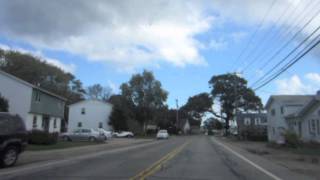 preview picture of video 'Hampton New Hampshire Driving along Winnacunnet Rd'