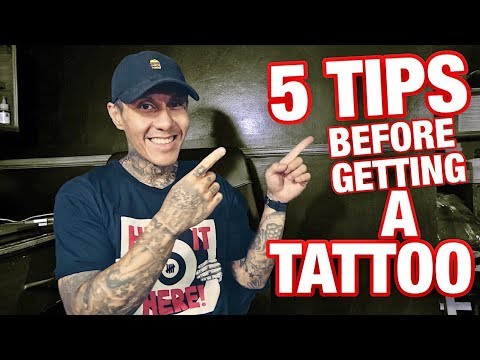 5 Tips Before Getting a Tattoo
