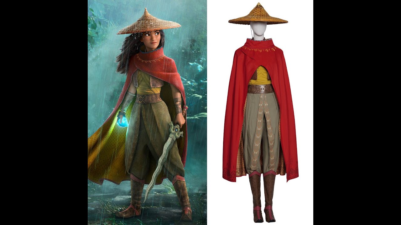 Takerlama Raya and the Last Dragon Raya Cosplay Costume