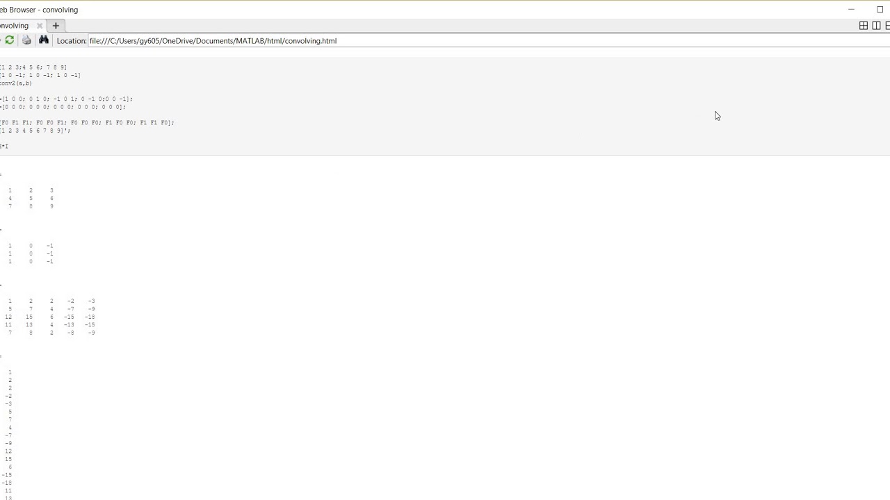 publishing a code in MATLAB