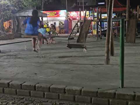 Pracinha brinquedos Prado Bahia atrás da Igreja. 