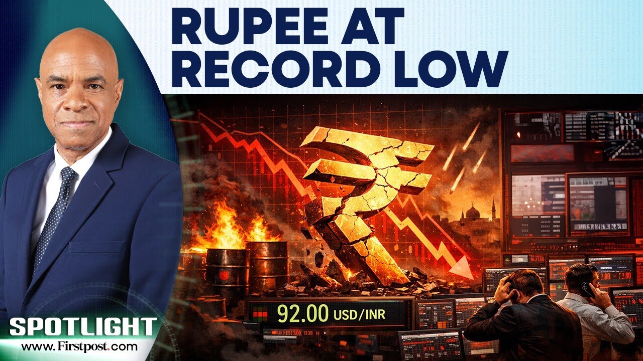 Iran War Fallout: India's Rupee Hits Record Low at 92 Per Dollar | Spotlight