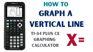 Add "X=" to Graph Vertical Lines on TI-84 Plus CE