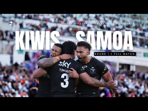 New Zealand Kiwis v Toa Samoa | 2025 Pacific Championships | Full Match Replay | Round 1