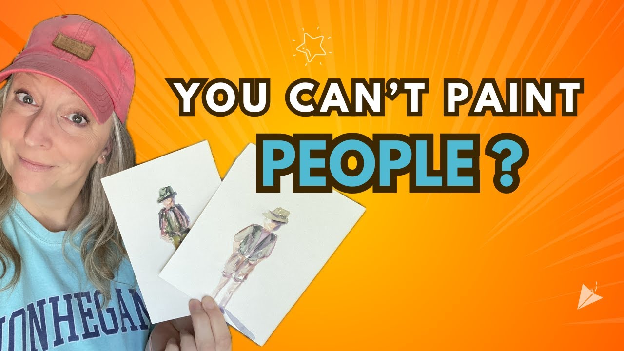 October People Challenge Wrap-Up: How to Paint Tiny Figures in Watercolor!